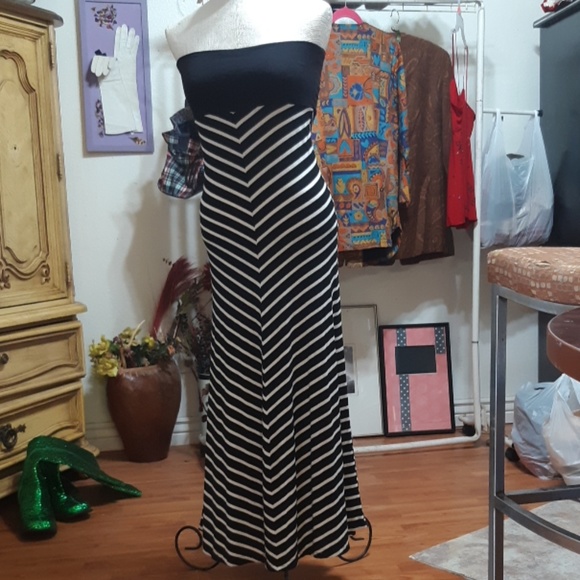 Arden B Dresses & Skirts - Long Lounge Dress sz M Stretch Maxi B5